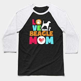 Love being a beaglei mom tshirt best beaglei Baseball T-Shirt